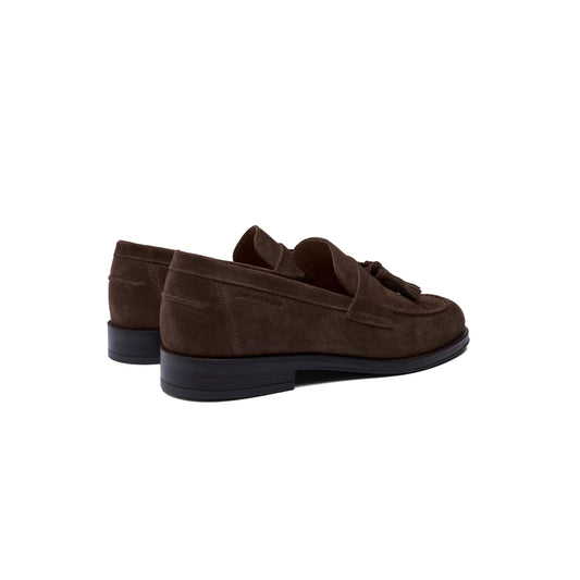 Ambitious Brown Suede Tassel Loafer