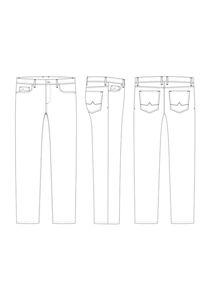 ALBERTO Dynamic Regular Wash Blue Jean