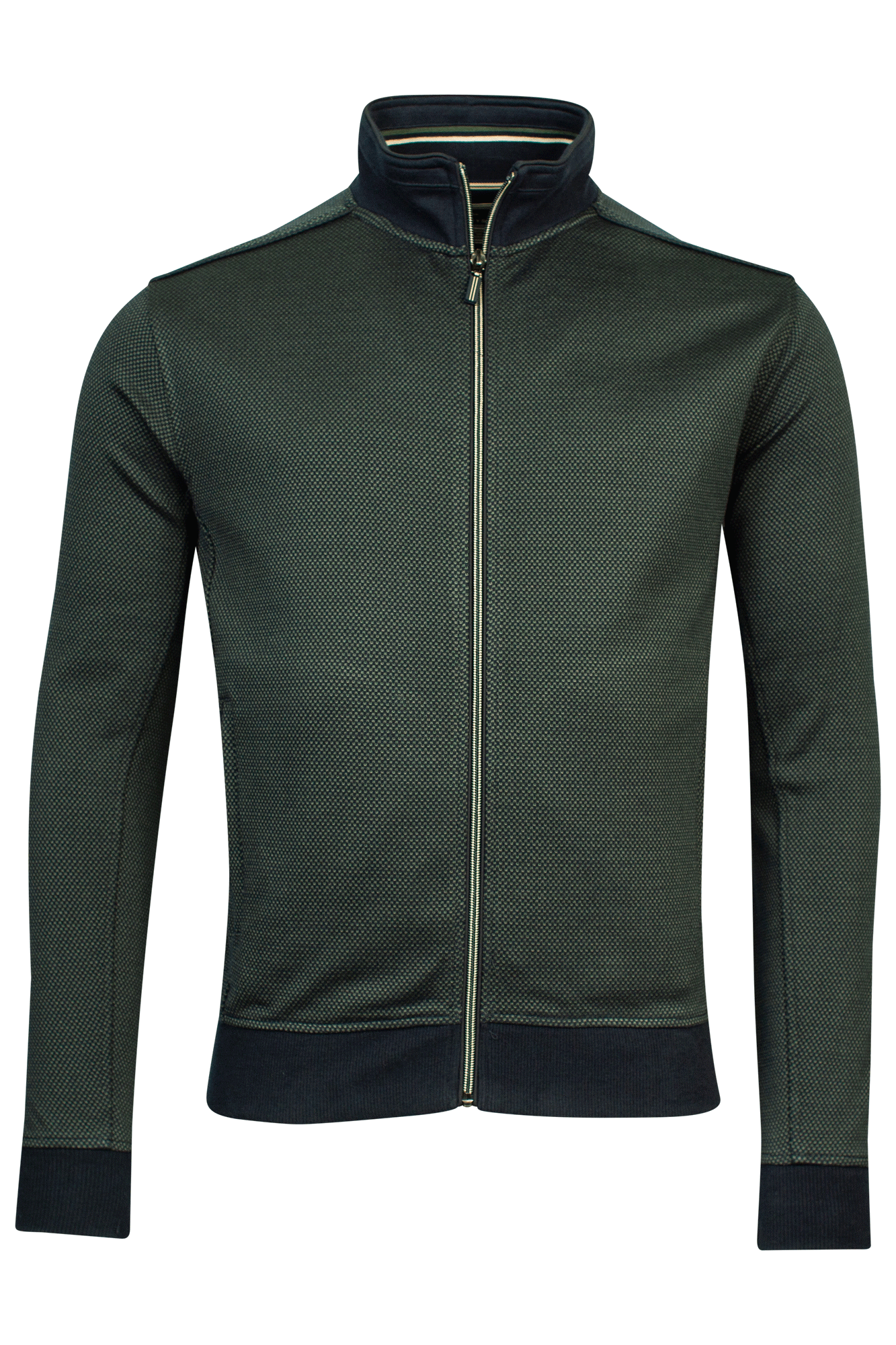 Baileys Green Full Zip Knit Cardigan