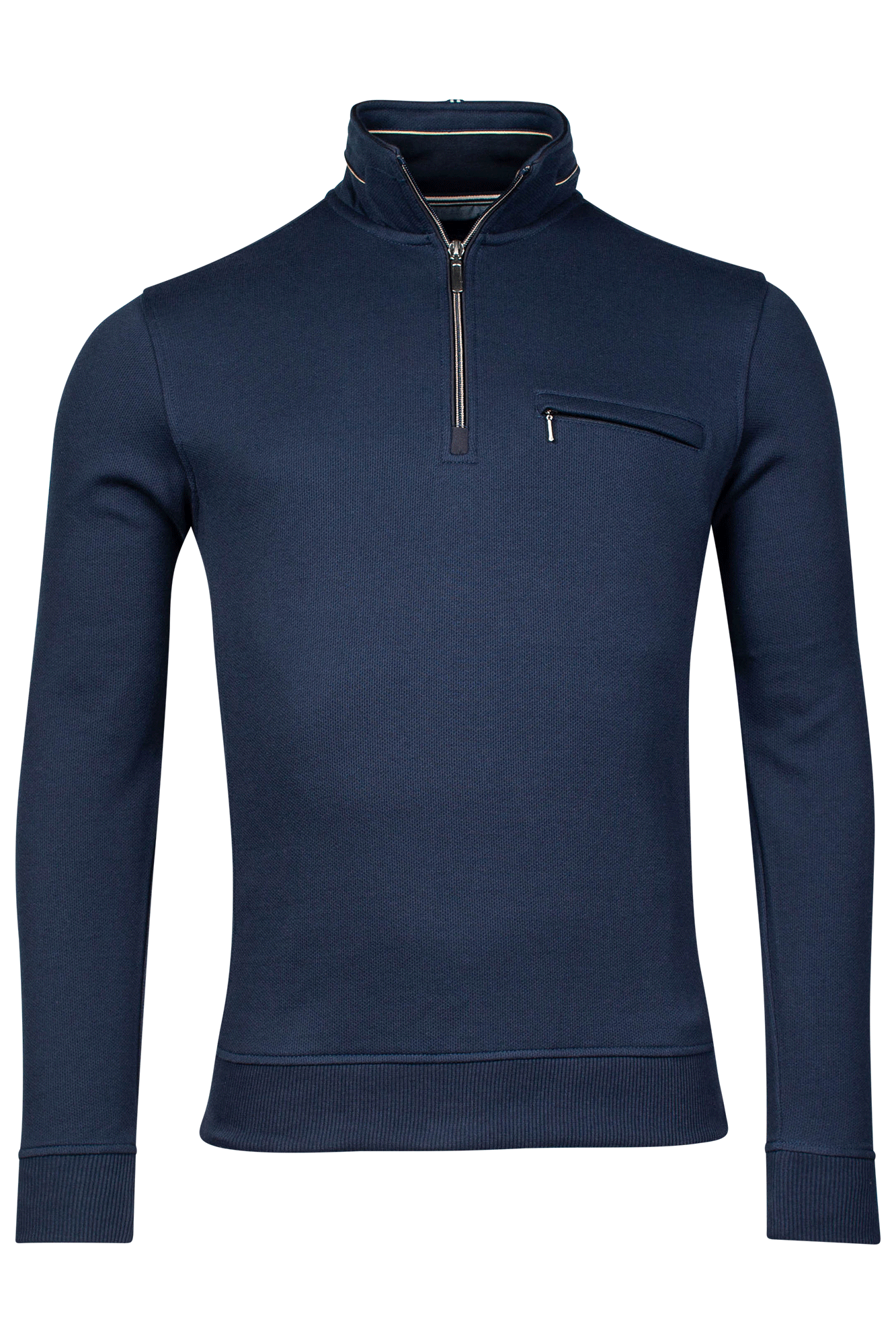 Baileys Dark Blue Half Zip Jumper