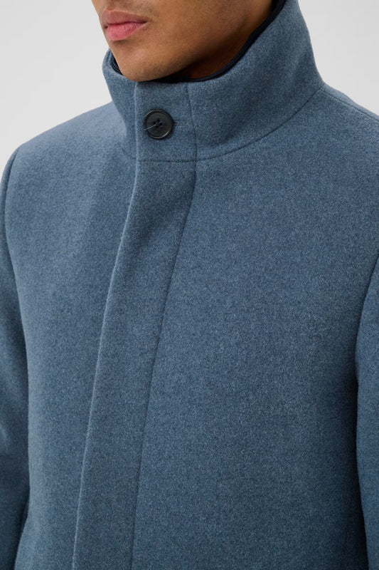 MATINIQUE HARVEY WOOL COAT - Dust Blue