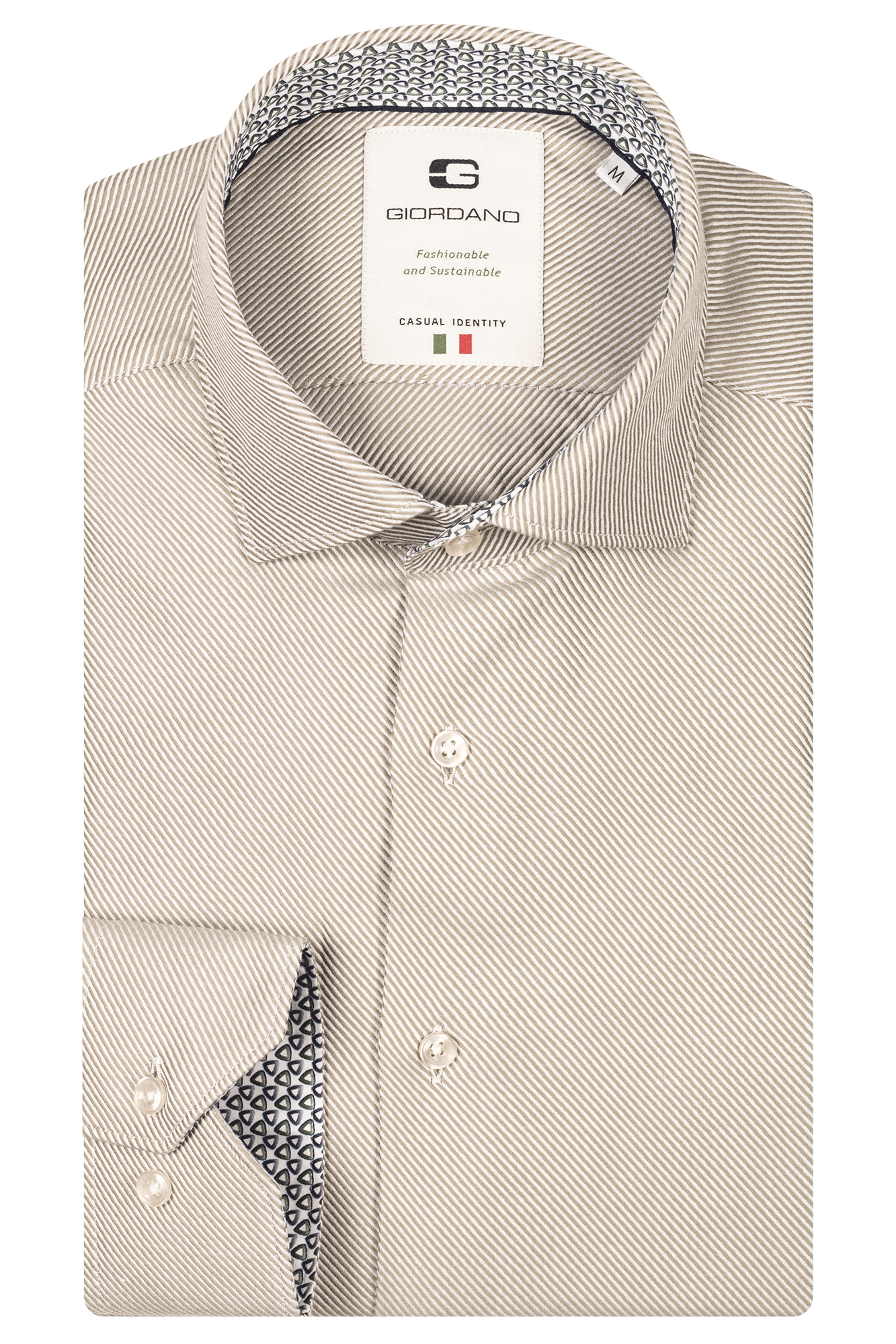 Giordano Pastel Green Luxury Cotton Shirt