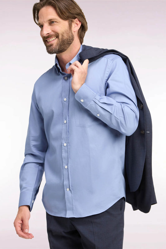 Eden Park Pique Develo Shirt - Infinity
