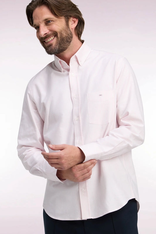 Eden Park Raiser Light Stripe Shirt - Fuzz