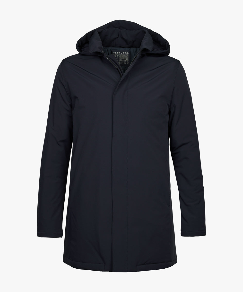 Profuomo Navy Parka Jacket