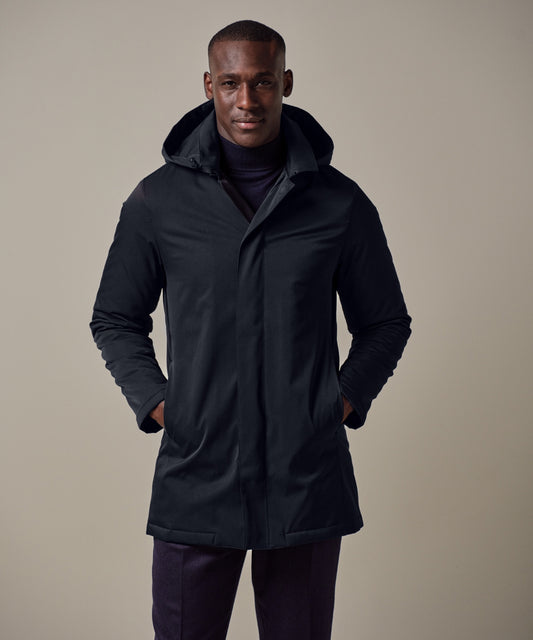 Profuomo Navy Parka Jacket