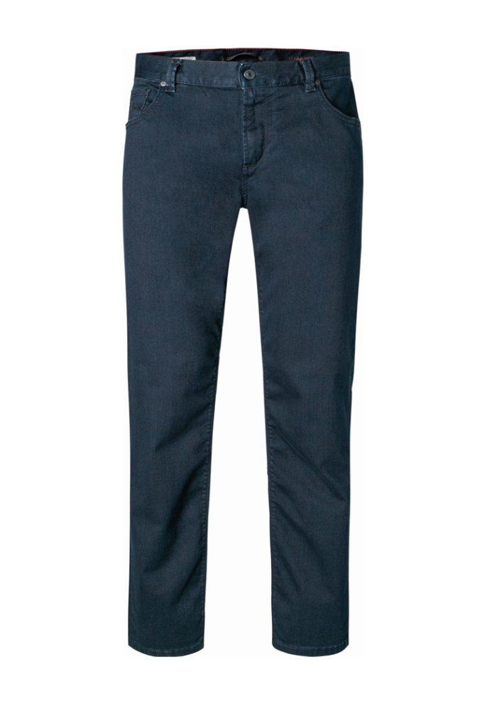 ALBERTO Stone Super Stretch Cotton Midnight Blue Jean