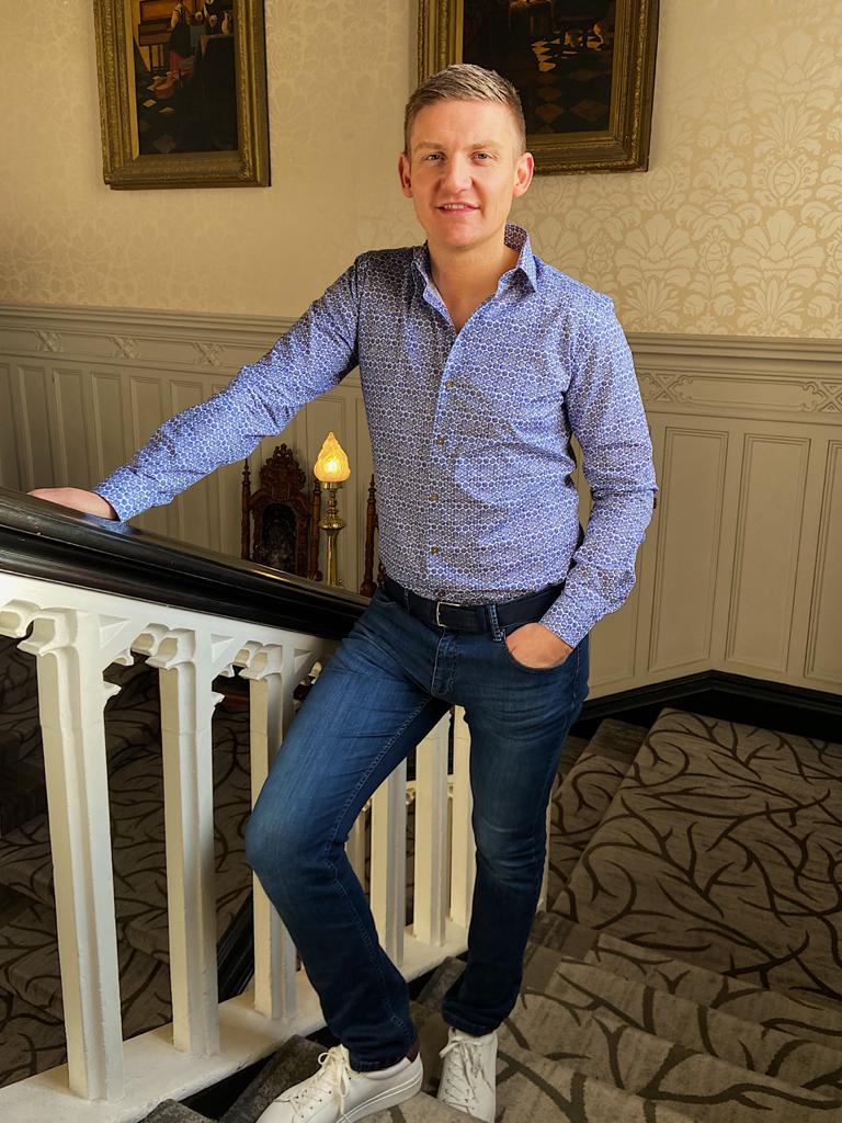 Scott & Wade Dark Wash Jeans, Styled by Shane Burke, at StylishGuy Menswear