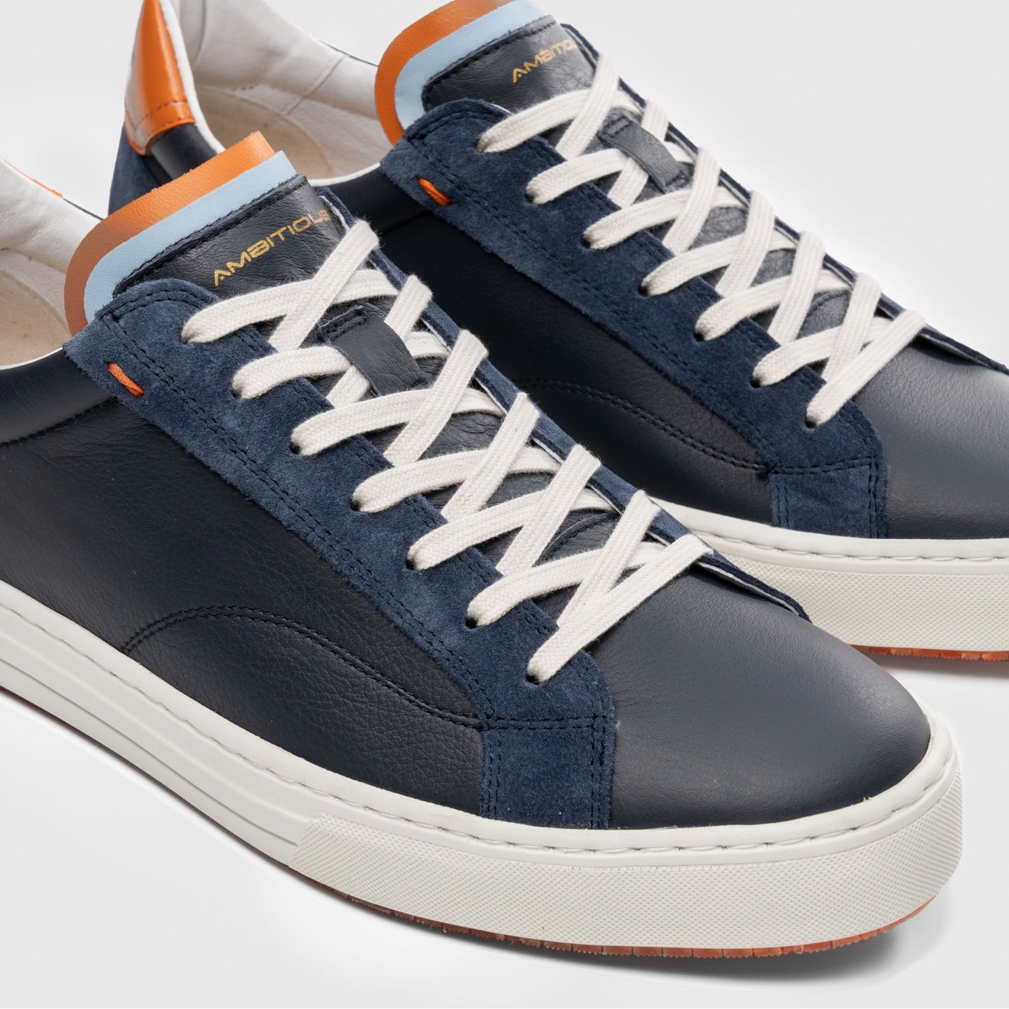 Ambitious ANOPOLIS Navy Blue Lace Up Trainer