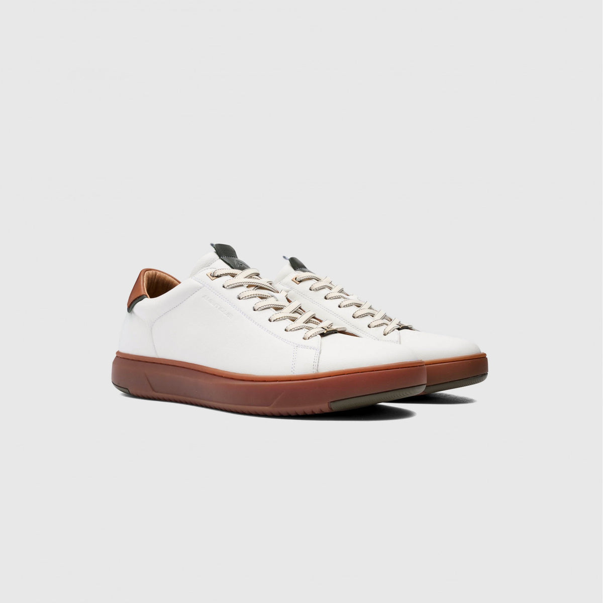 Ambitious Lace Up Trainer in White