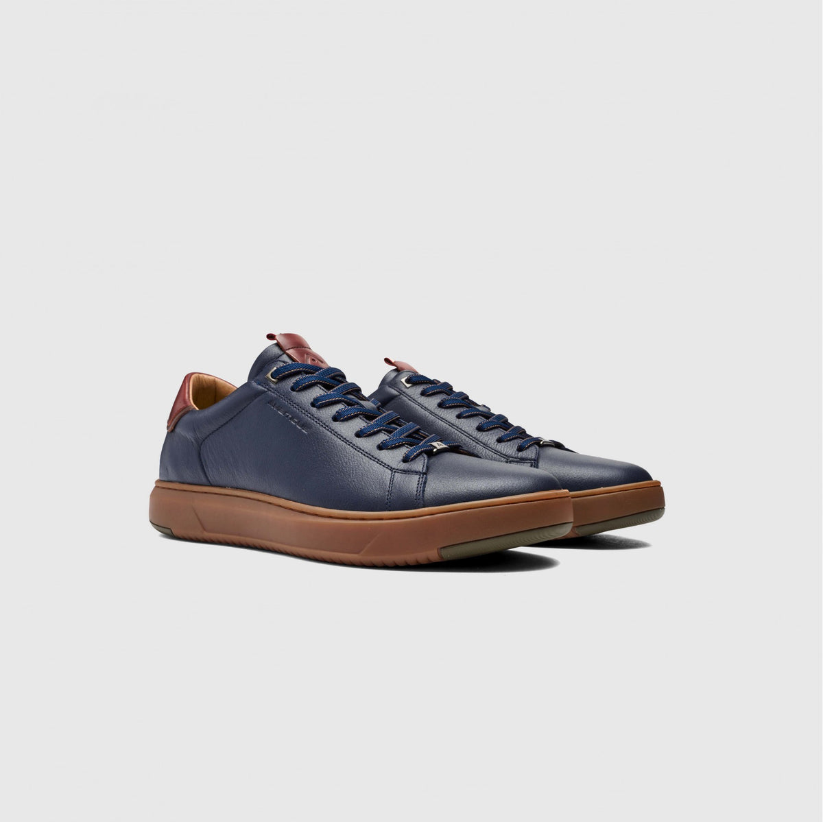 Ambitious Navy Blue Lace Up Trainer
