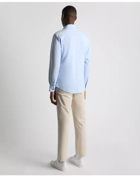 Remus Uomo Light Blue Long Sleeved Casual Shirt