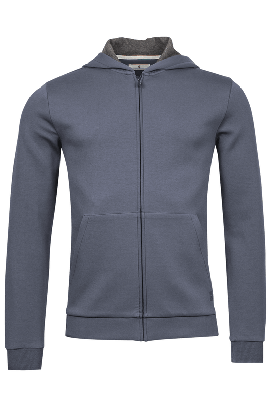 Thomas Maine Blue Antra Full Zip Jumper