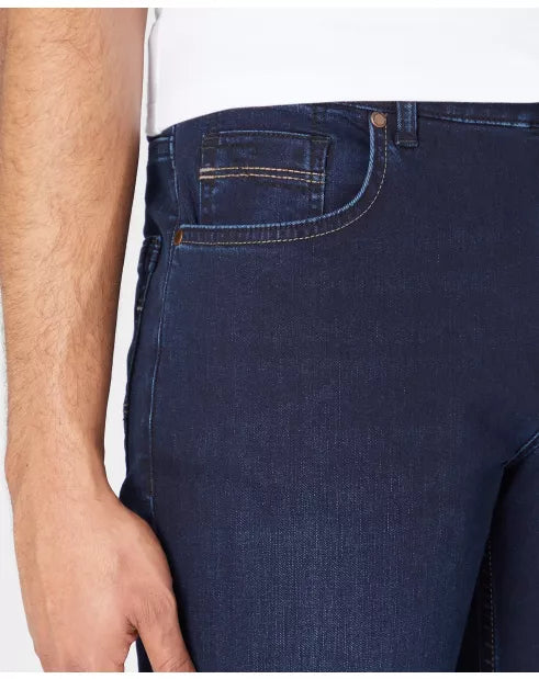 Remus Uomo Navy Rogan Straight Leg Jeans