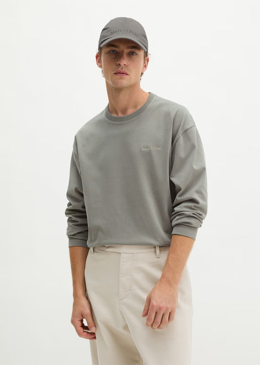 MARC O’POLO RELAXED LONGSLEEVE ORGANIC COTTON T-SHIRT