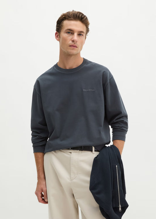 MARC O’POLO RELAXED LONGSLEEVE ORGANIC COTTON T-SHIRT