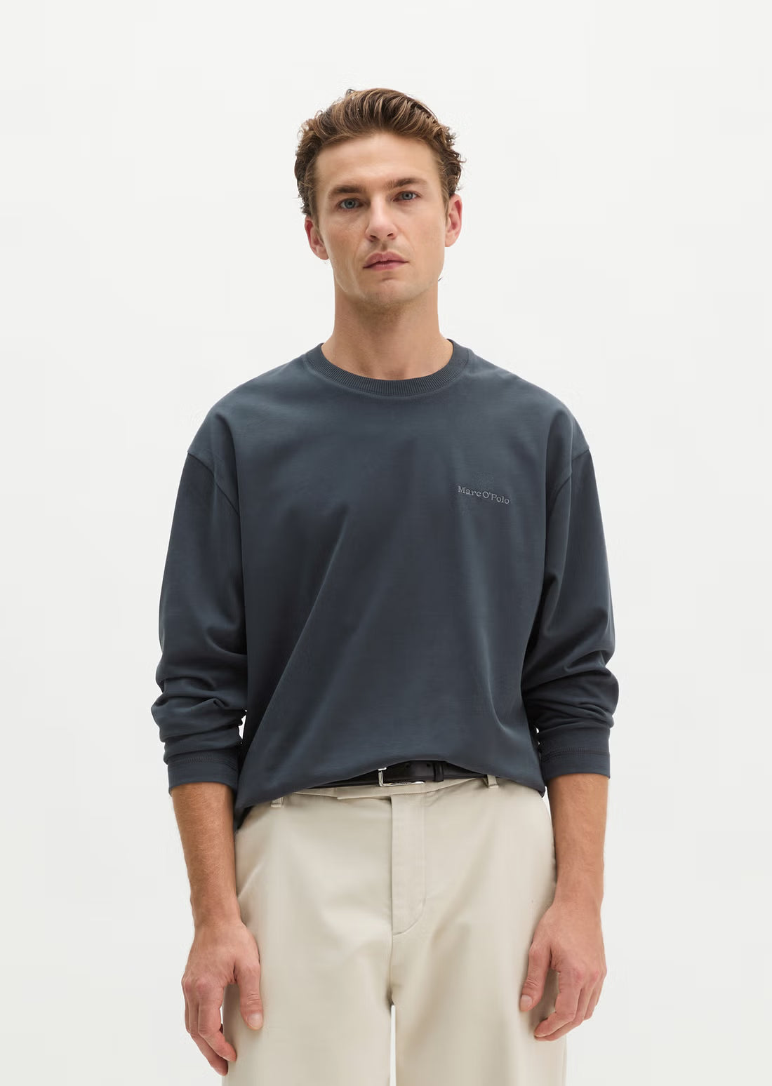 MARC O’POLO RELAXED LONGSLEEVE ORGANIC COTTON T-SHIRT