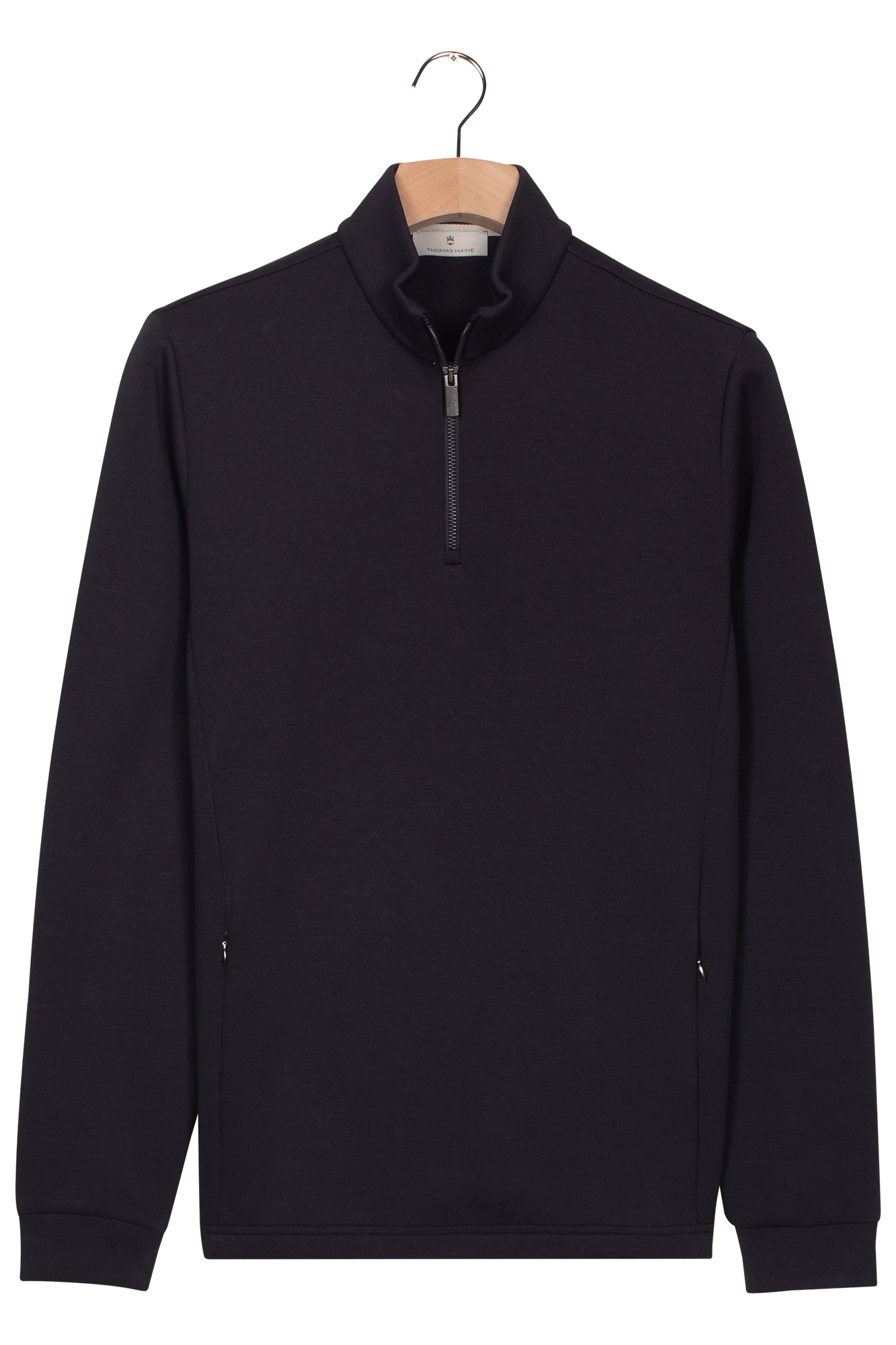 Thomas Maine Navy 1/2 Zip Jumper