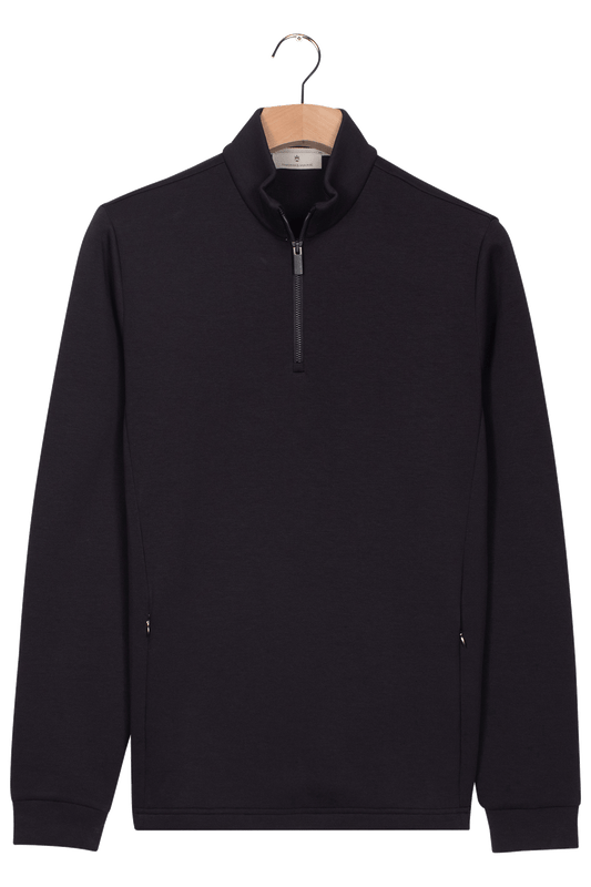 Thomas Maine Navy 1/2 Zip Jumper
