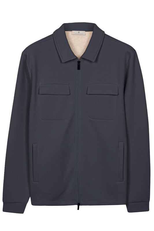Thomas Maine Over Shirt in Navy