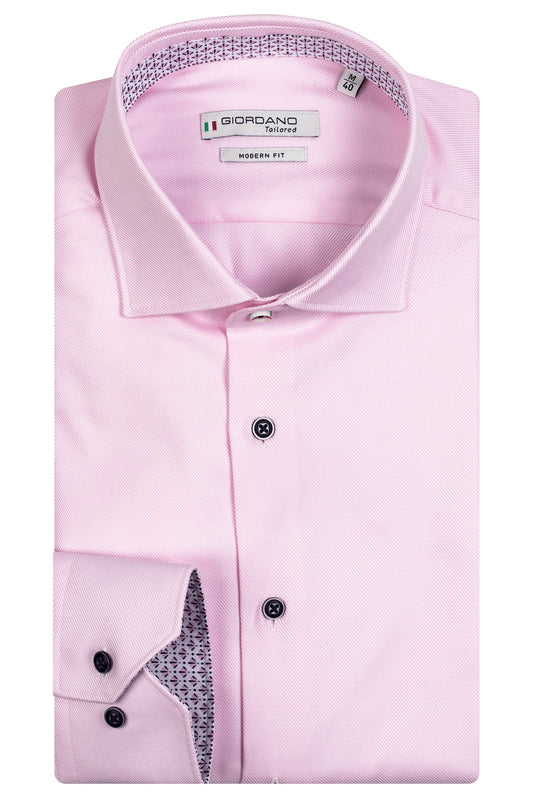 Giordano Pink Luxury Cotton Shirt