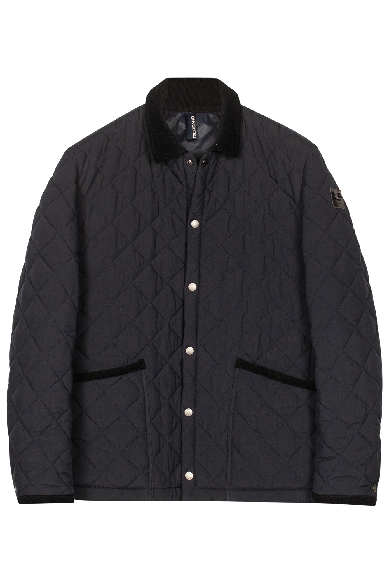 Giordano Navy Quilted Jacket