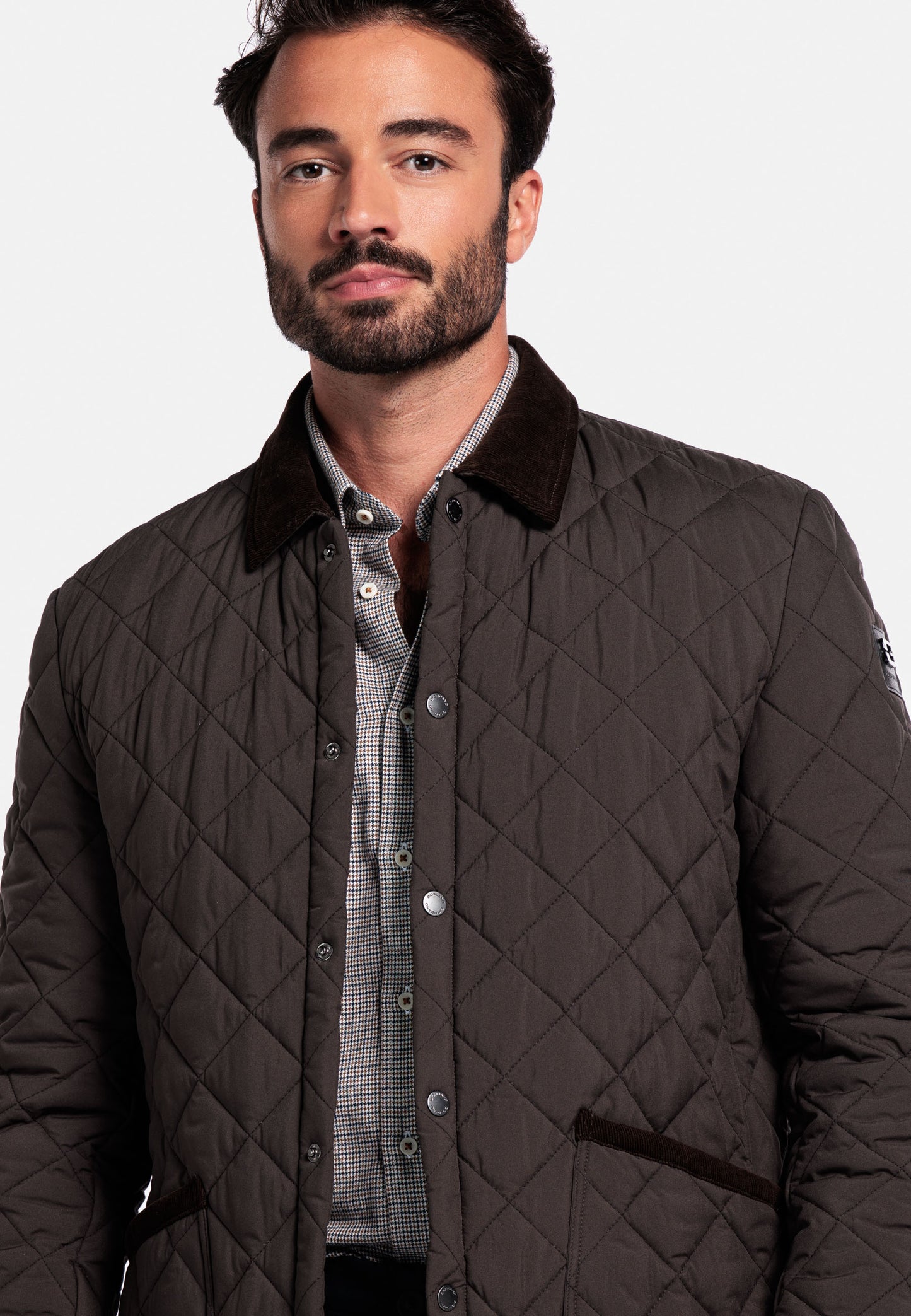 Giordano Brown Quilted Jacket
