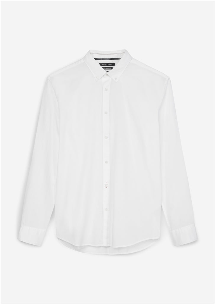 Marc O'Polo White Bedford Button-Down Shirt