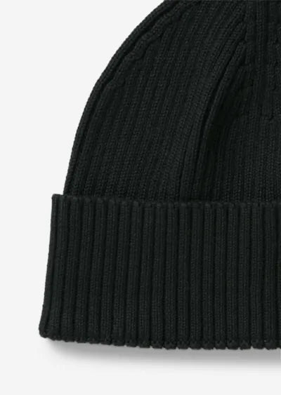 Marc O'Polo Organic Cotton Beanie in Black