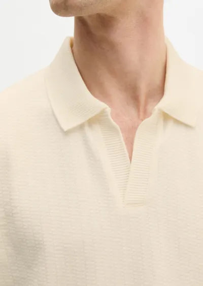 Marc O'Polo shirt Jersey Structure regular made from heavy ribbed jersey