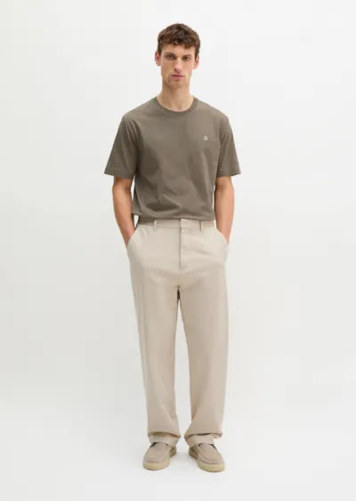 Marc O'Polo Taupe Round Neck