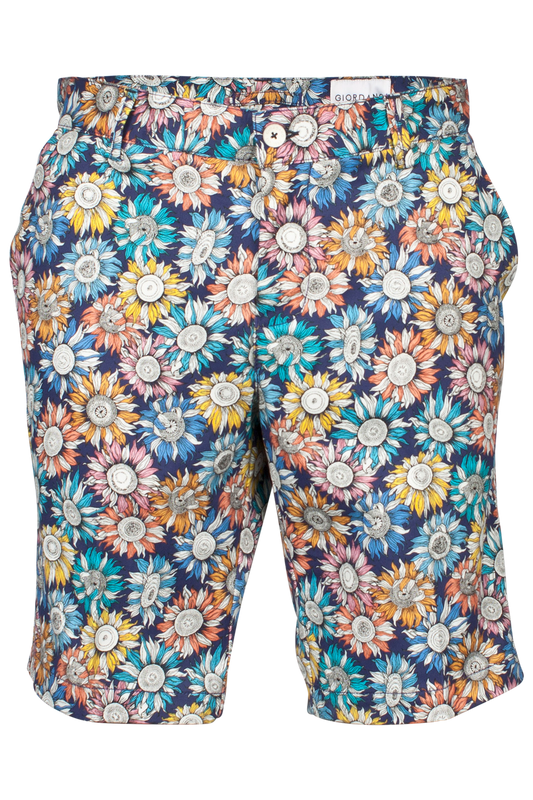 Giordano Sunflower Print Shorts at StylishGuy Menswear