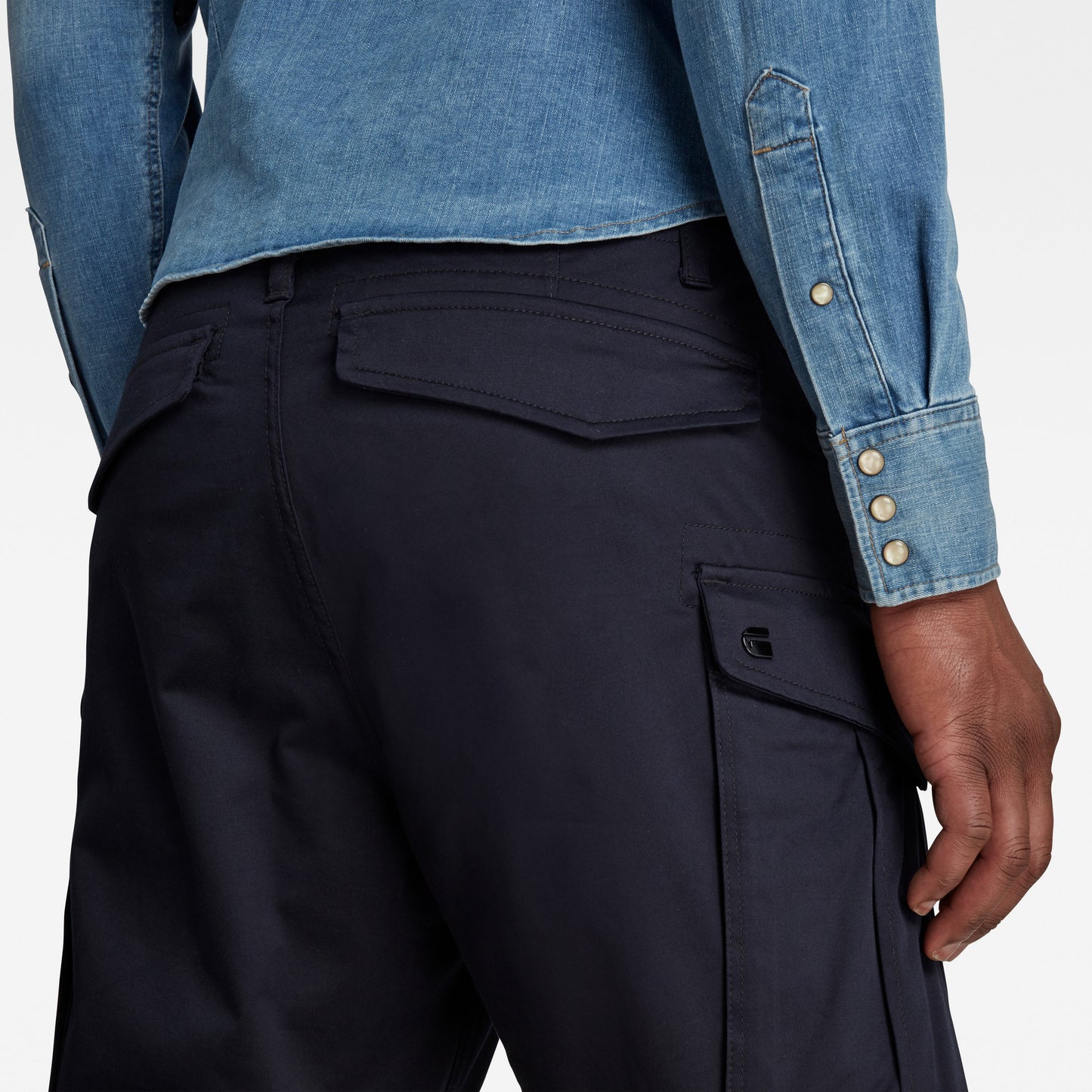 G-Star Navy Cargo Shorts